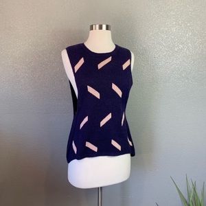 Callahan knit printed muscle tank